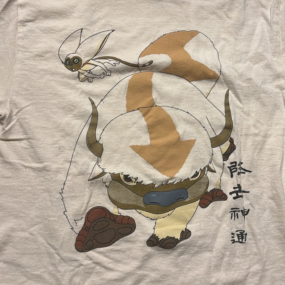 Avatar the Last Airbender Appa and Momo T-shirt, small - Picture 2 of 6